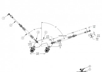 V-String Assembly - Angled Suspension, Twin-Bundle Conductor, 25K